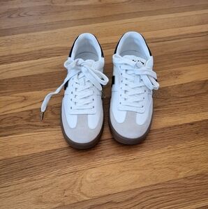 Lotto Brasil  Women's Sneakers Size 9 Black& White Gum Leather Sneakers Lotto Br